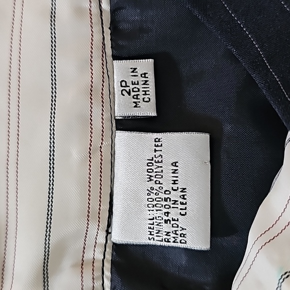 Anne Klein  Pin Striped  Skirt Size 2P - Picture 4 of 5